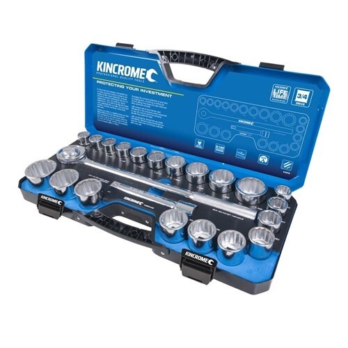 Socket Set 22 Piece 3/4" Drive - Metric & Imperial Kincrome K28046