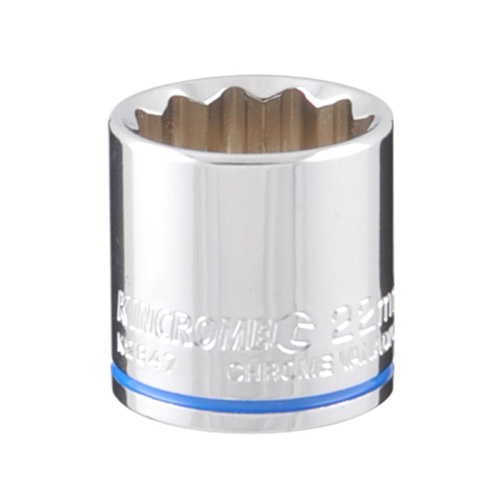 Socket Mirror Polish 22mm 3/8" Drive Kincrome K2847