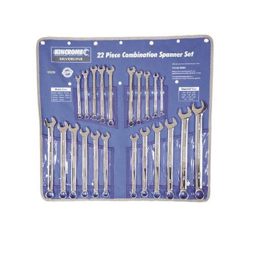 Combination Spanner Set 22 Piece Imperial & Metric K3029 main image