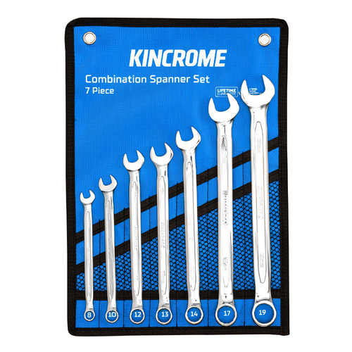 Combination Spanner Set 7 Piece -  Metric Kincrome K3045