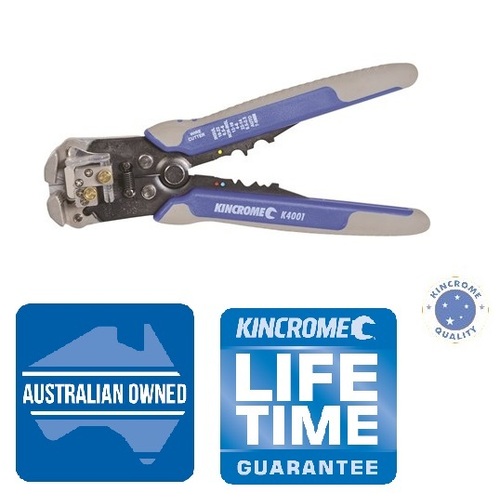 Automatic Wire Stripper With Crimper 200mm 8" Kincrome K4001