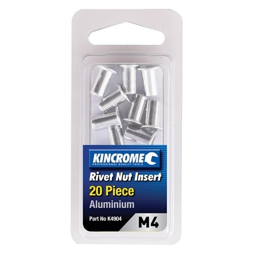 Rivet Nut Insert M4 (Aluminium) - 20 Pack Kincrome K4904 main image