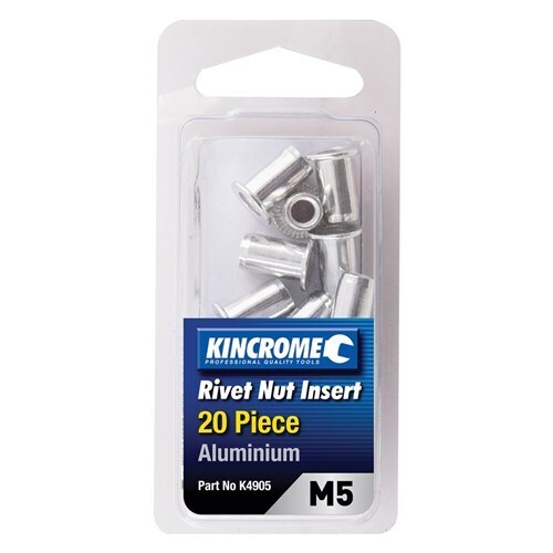 Rivet Nut Insert M5 (Aluminium) - 20 Pack Kincrome K4905 main image
