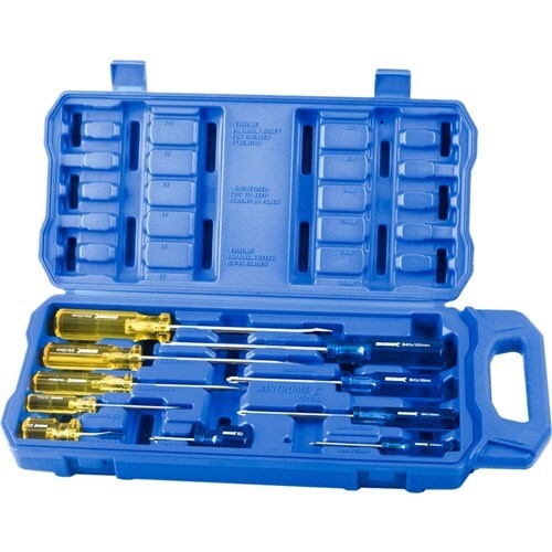 Screwdriver Set Acetate Handle 10 Pieces Kincrome K5052