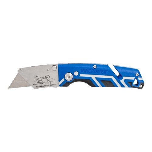 Folding Utility Knife Triple Grip Handle Kincrome K6266