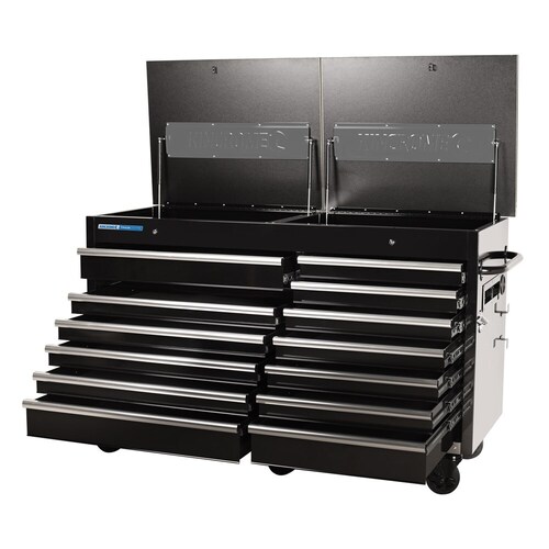 TRADE CENTRE Mobile Bench Twin Lid 13 Drawer (Trolley Only) Kincrome K7371 main image