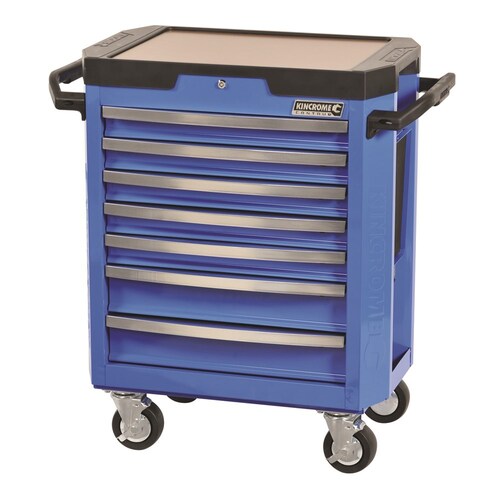 Contour® Tool Trolley 7 Drawer Electric Blue Kincrome K7747