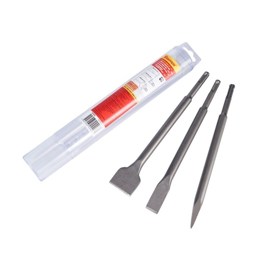 5-Piece SDS Drill Bit Set for Stainless Steel, Wood, 10mm Max, 5mm Min, HSS Bits Starrett KCPK03