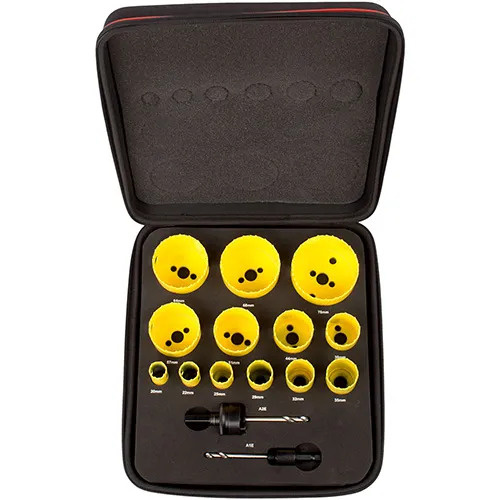 General Purpose 13pc Deep Cut Holesaw Kit Starrett KDC13021