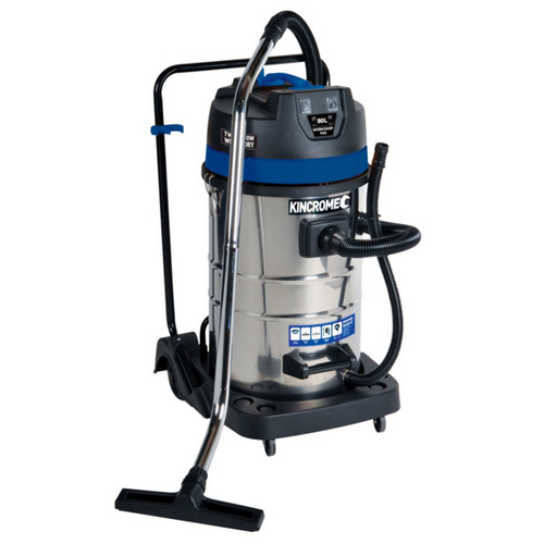 Wet & Dry Workshop Vacuum 80L 240V/Twin 1000W Kincrome KP705
