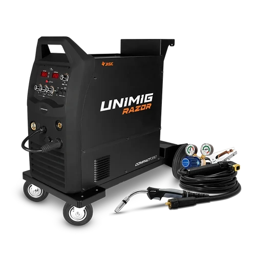 Unimig 350 Compact MIG Inverter Welder Multifunction MIG/MMA/TIG  KUMJR350K-SG 