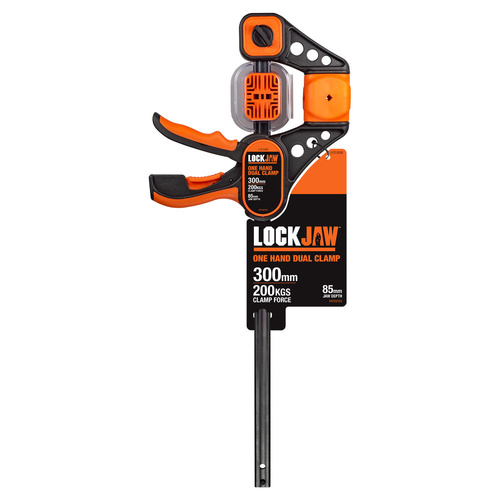 Clamp Plastic One Hand Chang V GRV HDLE L112 300mm Lockjaw L1120300