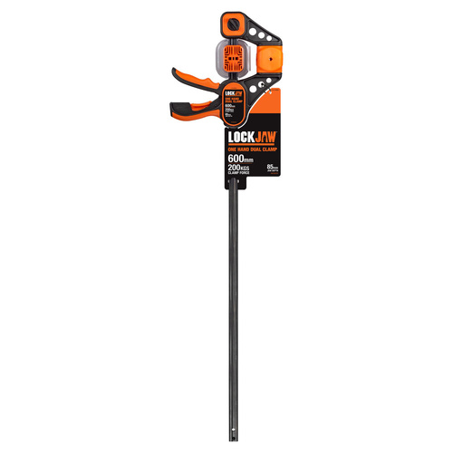 Clamp Plastic One Hand Chang V GRV Hdle 600mm Lockjaw L1120600