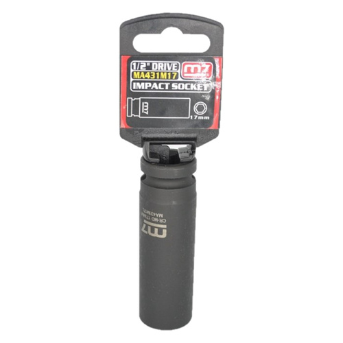 M7 Impact Deep Socket 1/2" DR 6 Point 17MM M7-MA431M17