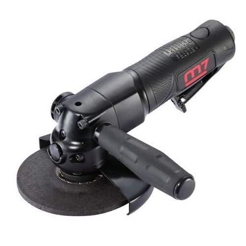 M7 Angle Grinder 125mm Extra Heavy Duty 1.3hp Safety Lever Throttle With Side Handle & Swivel Guard Spindle Size M14X2.0 ITM M7-QB7215M main image
