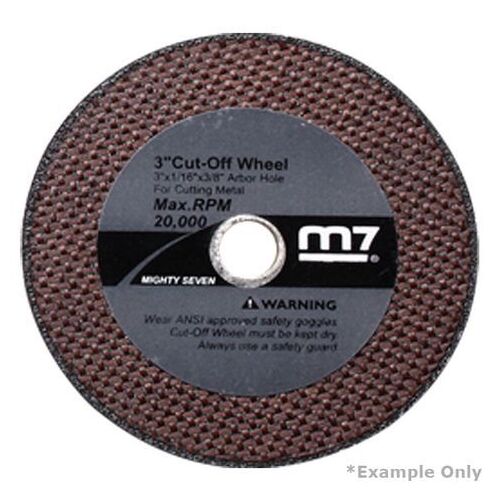 M7 Cut Off Wheel 100 X 1.6 X 9.53mm To Suit QC234 ITM M7A-QB914 main image