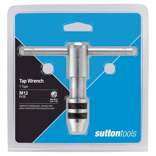 Tap Wrench M901 T-TYPE 1/2 M6-M12 Carded Sutton M9011270 main image