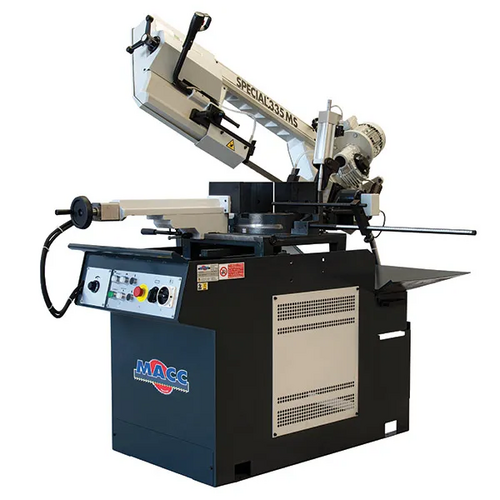 Bandsaw 260mm X 415V 3Phase Swivel Head Macc  MB-335MS-3
