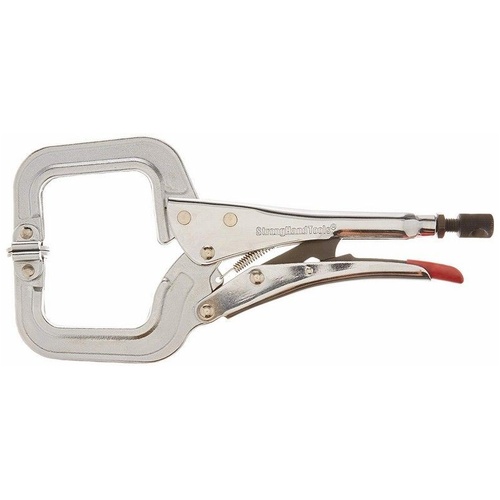 Plier Locking C-Clamp 165mm Length 56mm Opening Swivel Tip Stronghand Tools PR6S