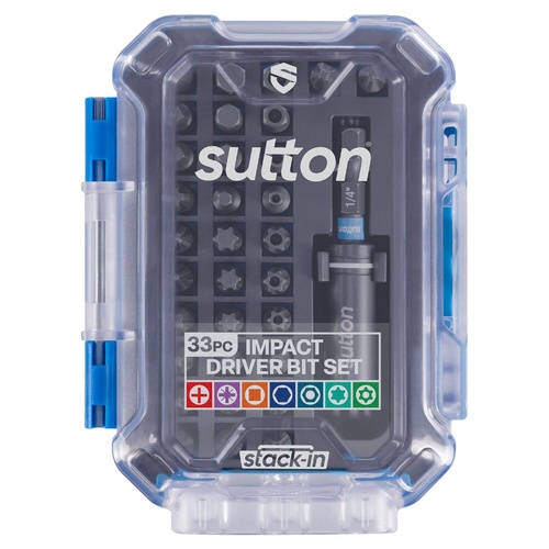 SupaTorq Impact Screwdriver Bits Sets Sutton S250S33A