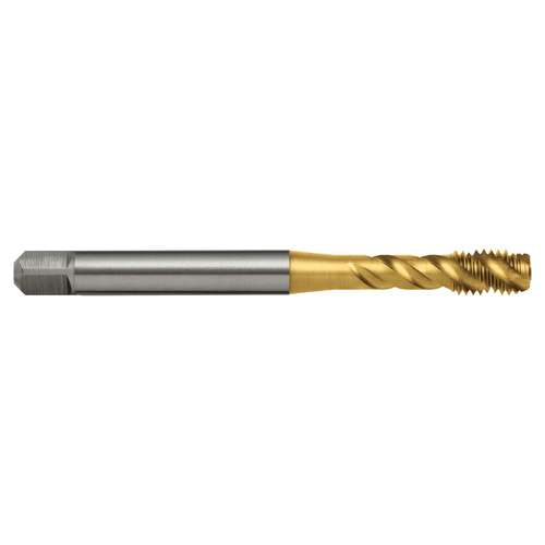 TAP T241 M 3x0.5 6H SPIRAL R45 W DIN371 C HSSE TiN T2410300