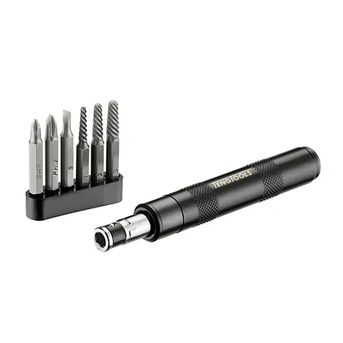1/4" Dr. Impact Driver Set 7-Piece Teng Tools TE-IDSE7
