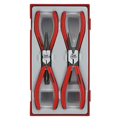 MB 7 Snap-Ring (Circlip) Plier Set 4-Piece TC-Tray Teng Tools TE-TT474-7