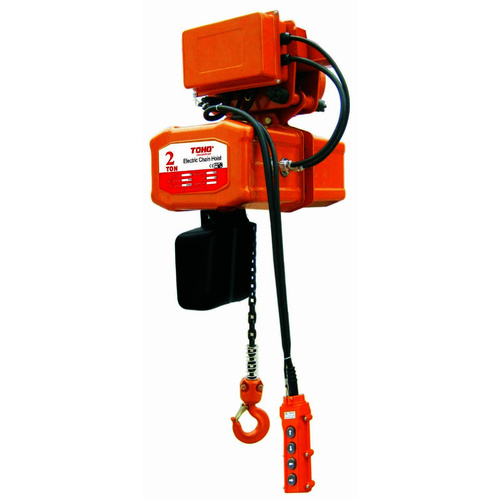 Chain Hoist Electric C/W Trolley Toho TECH0206-ET