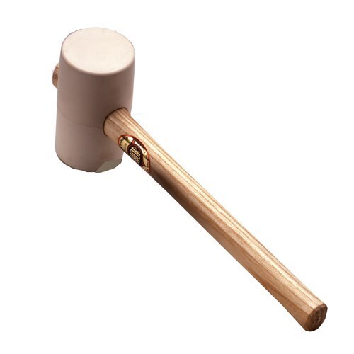 White Rubber Mallet (850G) 74mm Head Wood Hndl Thor TH954W main image