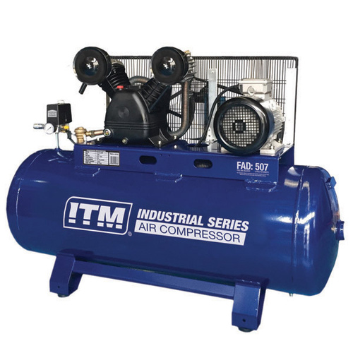 Air Compressor Belt Drive Stationary 5.5 HP 200 Litres ITM TM353-55200