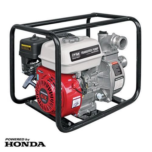 Water Transfer Pump Petrol 80mm High Volume Power By Honda GX160 5.5hp ITM TM532-080