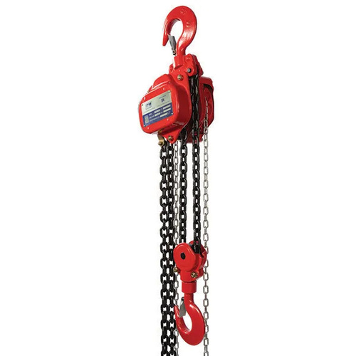 Chain Block Heavy Duty, Load Limited, 5 Tonne, 3 Metre Lift ITM TM9022-05003