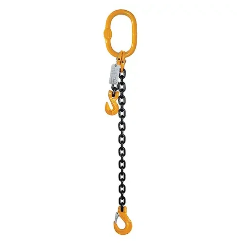 1 Leg Chain Sling, 13mm Chain, 2mm Length, With Clevis Sling Hook & Shortening Grab Hook ITM TM9801-13020
