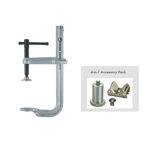 Utility Clamp 216mm Capacity 120mm Throat Depth Standard Pads UG85M-C3