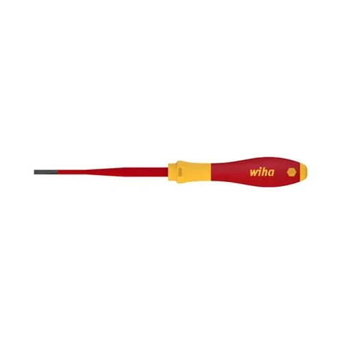SlimFix Screwdriver, Slotted 4.5 x 125mm SoftFinish VDE 1000V Insulated WIHA WH-39561